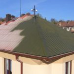 Renovace plechové ( hliníkové) střechy (Plzeňský kraj okres Rokycany)