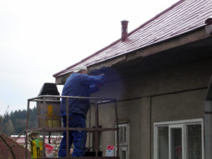 Drobné zednické opravy omítky domu ( Karlovarský kraj okres Karlovy Vary)
