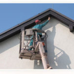 Oprava dřevěného podbití střechy ( kraj Vysočina okres Pelhřimov)